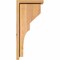 Ekena Millwork Monterey Smooth Corbel w/Backplate, Western Red Cedar, 5 1/2"W x 10"D x 22"H COR06X10X22MON01SWR - alternate 3